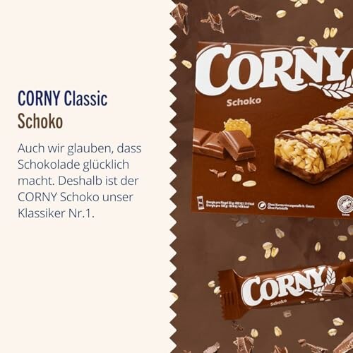Corny Classic Schoko Müsliriegel Verpackung