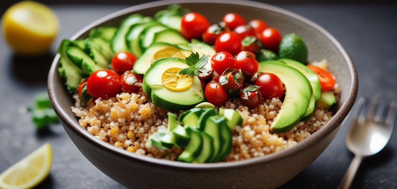 Quinoa bowl recipe